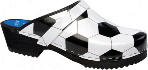 Cape Clogs Soccer - Black/white