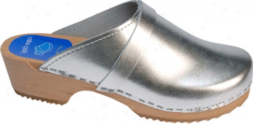 Headland Clogs Solids - Silver