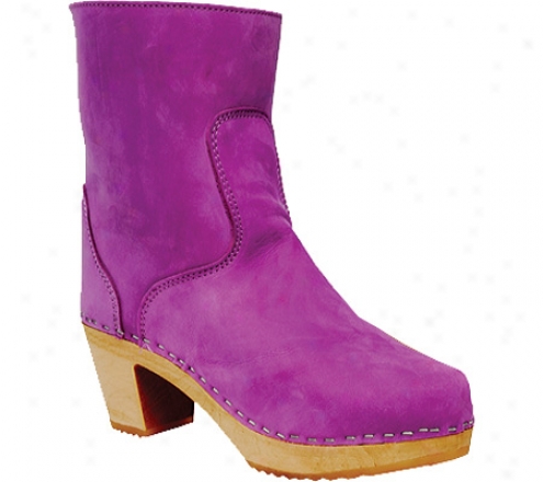 Cape Clogs Vasa (women's) - Purple Leather