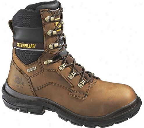 "caterpillar Generator 8"" Waterproof (men's) - Dark Brown"