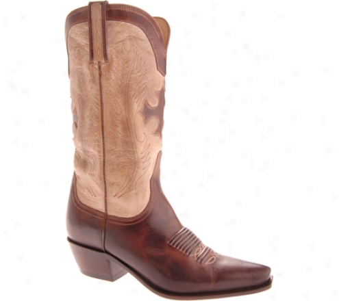 Charlie 1 Horse By Lucchese I4730 (women's) - Red Brown/pearl Mad Dog