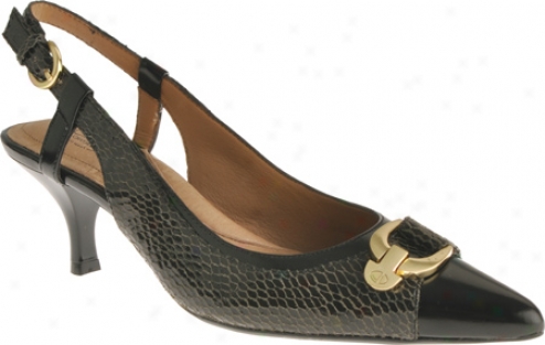 Circa Joan & David Classy (women's) - Medium Green Reptile