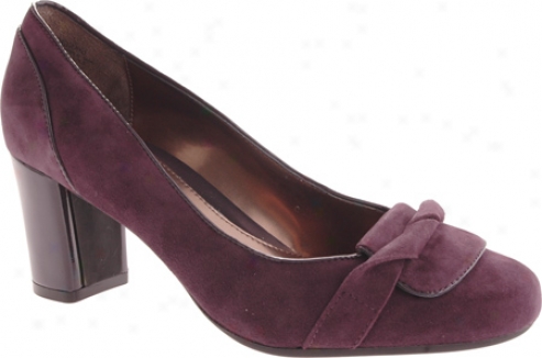 Cirfa Joan & David Indrani (women's) - Dark Purple Suede