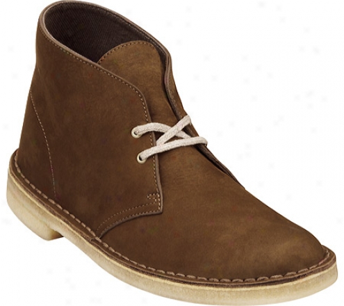 Clarks Ecostyle Desert Boot (men's) - Chocolate Nubuck