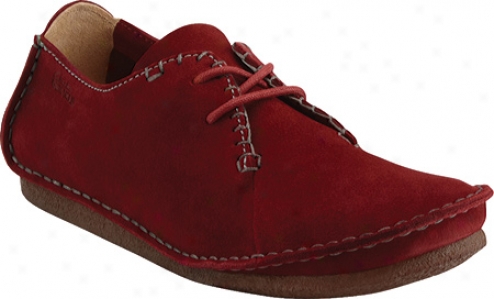 Clarks Faraway Field (women's) - Red Suede