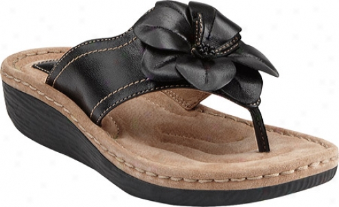 Clarks Latin Samba (women's) - Black Leather