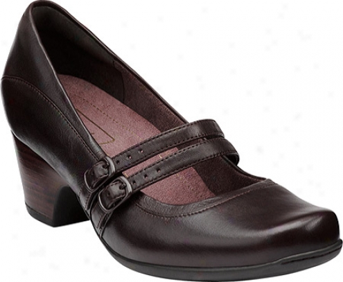 Clarks SugarD ust (women's) - Brown Leather
