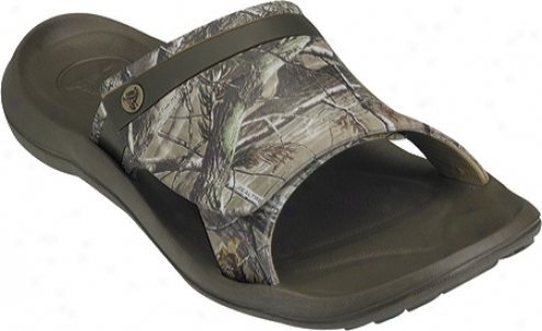 Crocs Abf Snap Slide Realtree (men's) - Chocolate/chocolate