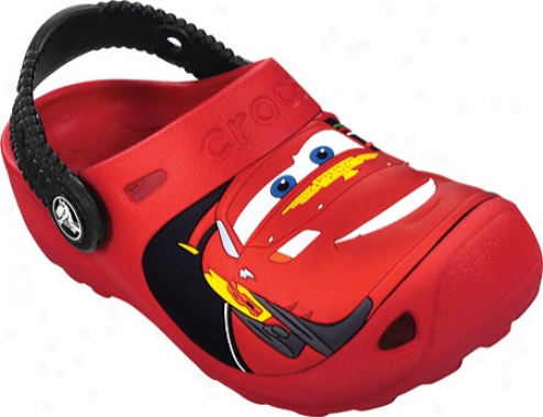 Crocs Cars 2 Custom Clog (infants') - Red/black