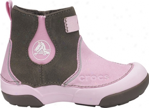 Crocs Dawson Boot (children's) - Bubblegum/chocolate