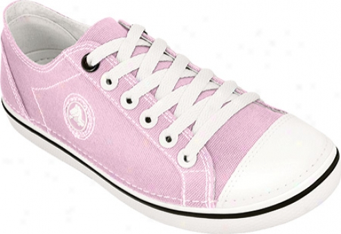 Crocs Hover Lace Up Canvas (women's) - Bubblegum/oyster