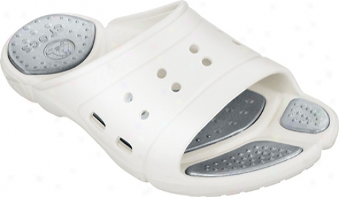 Crocs Prepair Ii Glide (men's) - White/silver