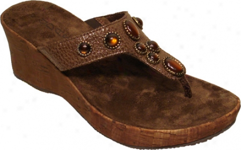 Cudas Taza (women's) - Brown Leather