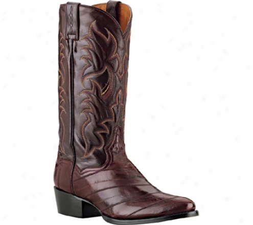 Dan Post Boots Genuine Eel (men's) - Burgundy