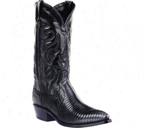 Dan Post Boots Teju Lizard R Toe (men's) - Black