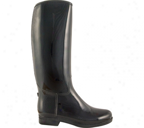 Dav English Solid (women's) - Black Pvc