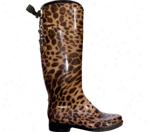 Dav Victoria Leopard Ii (women's) - Black Pvc