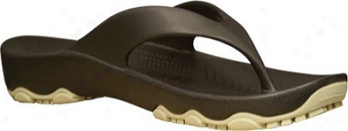 Dawgs Destination Flip Flop (boys')_- Dark Brown/tan