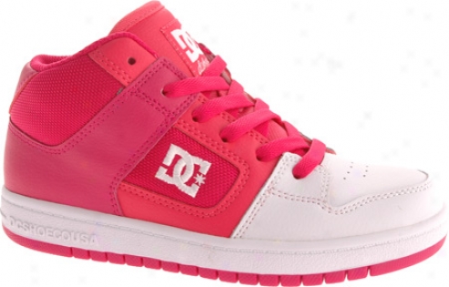 Dc Shoes Manteca 3 Middle (girls') - Bright Rose