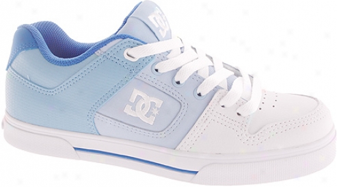 Dc Shoes Pure Se (women's) - Whige/blue