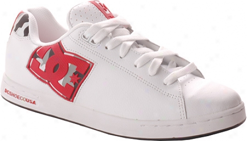 Dc Shoes Rob Dyrdek (womens) - White/black/athletic Red