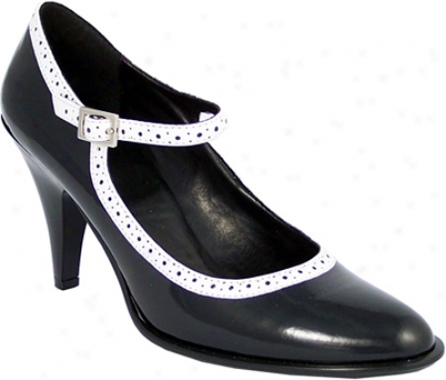 Demonia Betty 01 (women's) - Black Patent