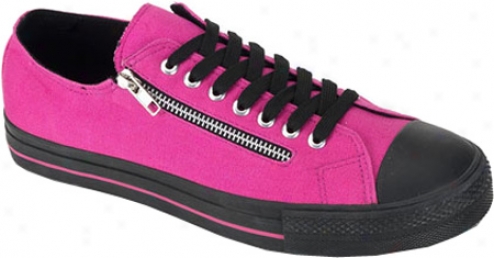 Demojia Deviant 06 (men's) - Hot Pink Canvas/black