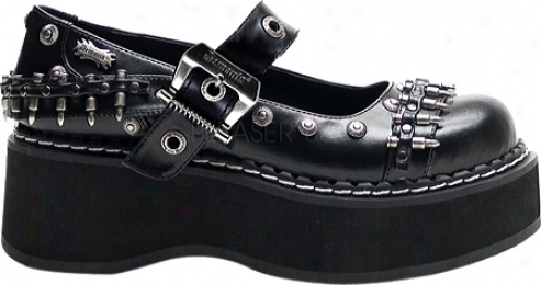 Demonia Emily 309 (women's) - Black Pu