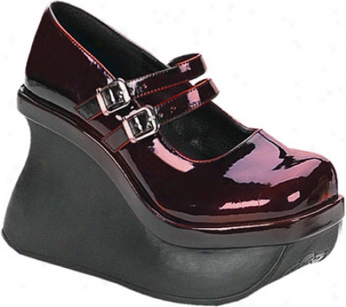 Demonia Pace 08 (women's) - Dark Cherry Pu