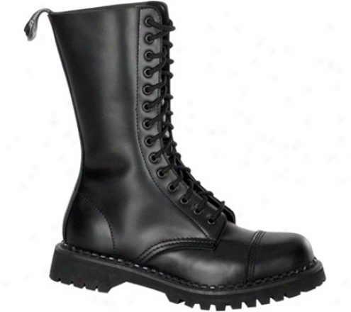 Demonia Rocky 14 (men's) - Black Leather