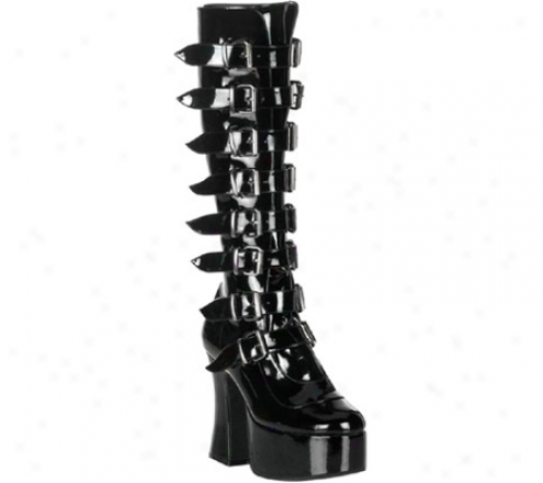 Demonia Slush 249 (women's) - Black Patent