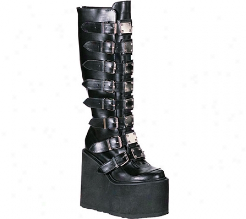 Demonia Swing 815 (women's) - Black Pu