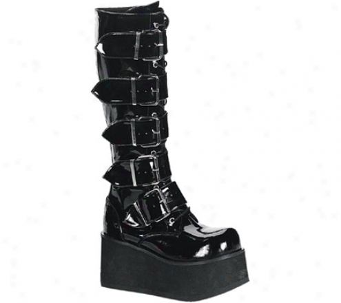 Demonia Trashville 518 (men's) - Mourning Patent