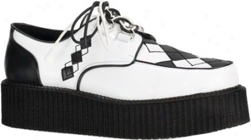 Demonia V Creeper 510 (men's) - White/black Pu