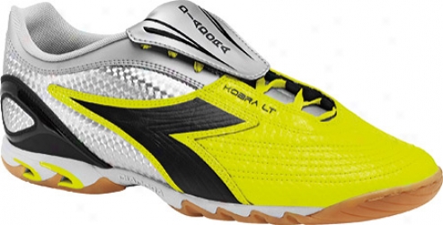 Diadora Kobra Plus Lt Id (men's) - Yellow Fluorescent/black/silver