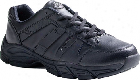 Dickies Athletic Lace (men's) - Black Smooth Leather