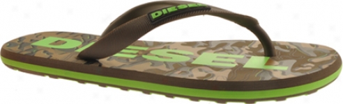 Diesel Crest (men's) - Bungee Cors/green Fluo