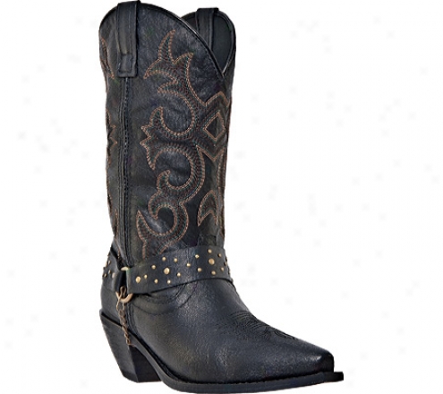 Dingo Loretta Di 571 (women's) - Black Pigskin Leather