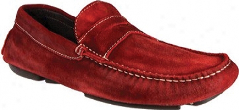 Donald J Pliner Vinco-dt (men's) - Tomato Distreas Suede