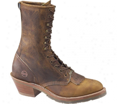 "double H 10"" Gel Cell Packer (men's) - Brown"