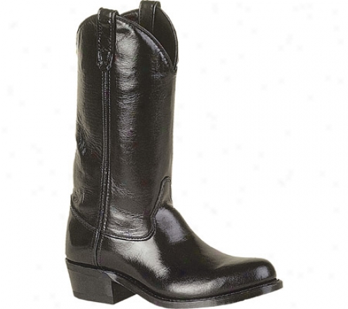 "double H 12"" Work Western Mini Lug (men's) - Black"