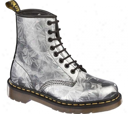 Dr. Martens 1460 8 Eye Boot (women's) - Silver Jewel