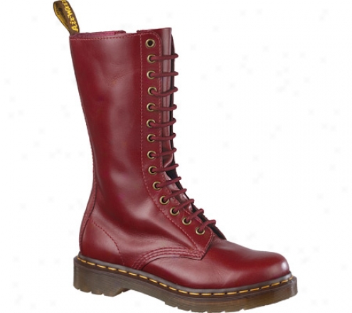 Dr. Martens 1b99 14 Eye Zip Buttero Boot (wmen's) - Shiraz Buttero