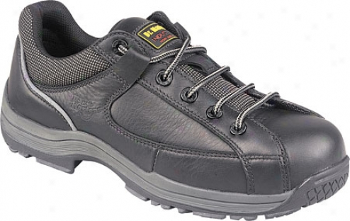 Dr. Martens 7a66a 5 Eye Shoe - Black Industrial Act