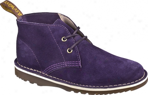 Dr. Martens Blythe 2 Eye Submissive Boot (women's) - Potent Purple Hi Suede Wp