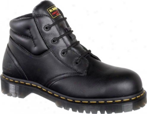 Dr. Martens Icon 4 Eye Boot (men's) - Black Industrial Bear/suede