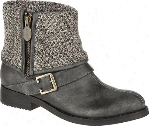 Dr. Scholl's Bobbin (women's) - Dark Grey Hi/low Pu