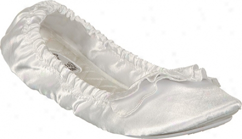 Dr. Scholl's Cheers Fast Flats (women's) - White Satin
