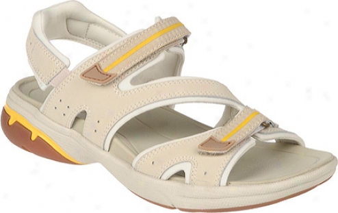 Dr. Scholl's Nora (women's) - Cemebt/krange Leather/fabric