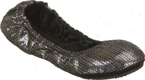 Dr. Scholl's Sparkle Constant Flats (wome's) - Silver Sequin